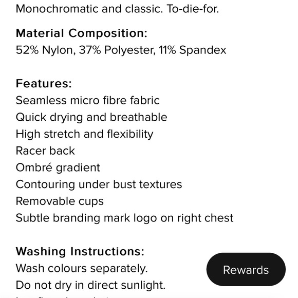 Ombré Seamless Crop - Black - Picture 7 of 8